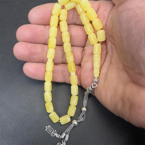 Kaliningrad Damla Kehribar Kapsül Tespih 6,5*9 (mm)