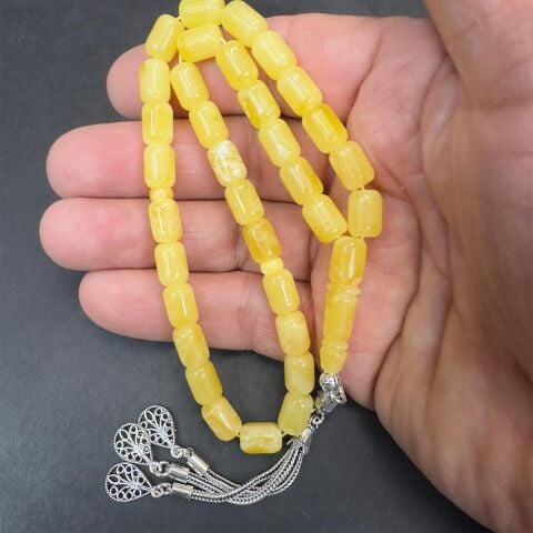 Kaliningrad Damla Kehribar Kapsül Tespih 6,5*9 (mm)