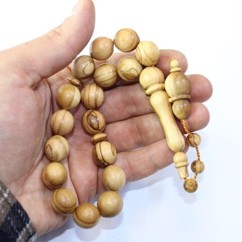 Maskot Zeytin Ağacı Tespih 13 (mm)