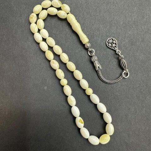 Akça Kaliningrad Damla Kehribar Tespih 5,5*8 (mm)