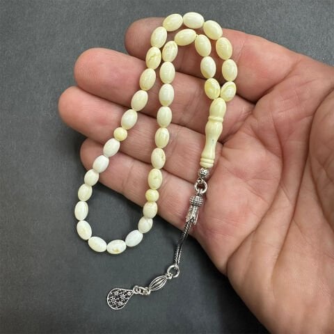 Akça Kaliningrad Damla Kehribar Tespih 5,5*8 (mm)