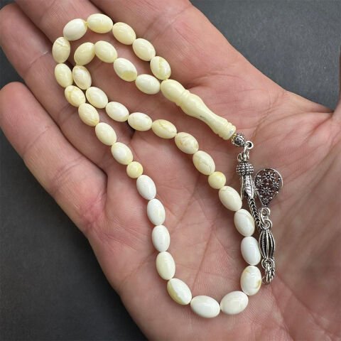 Akça Kaliningrad Damla Kehribar Tespih 5,5*8 (mm)