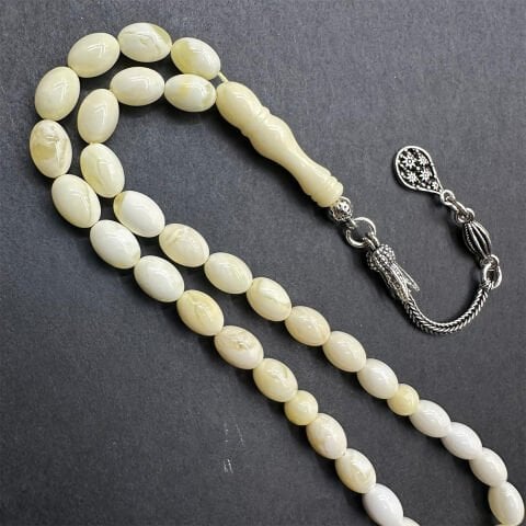 Akça Kaliningrad Damla Kehribar Tespih 5,5*8 (mm)