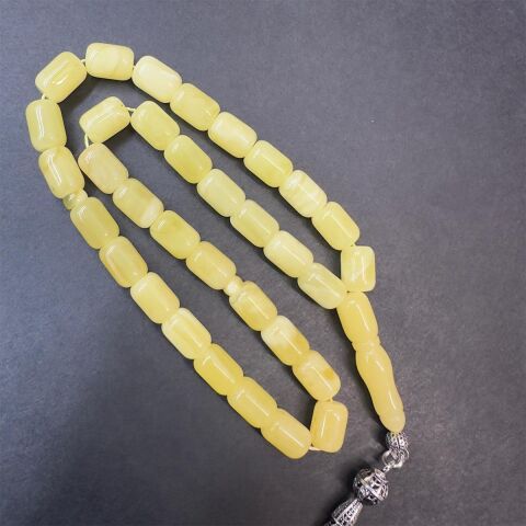 Kaliningrad Damla Kehribar Kapsül Tespih 6,5*9 (mm)