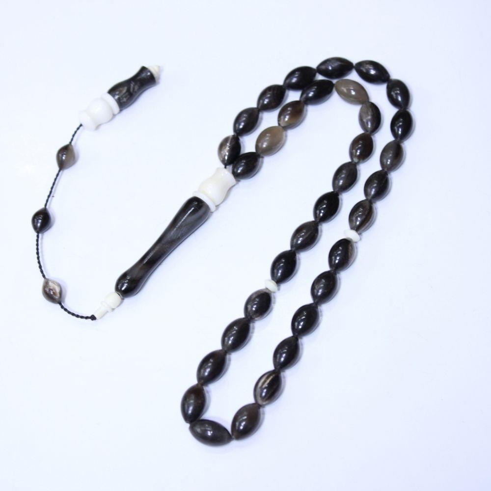 Bufalo Boynuzu Arpa Kesim Tespih  8*13 (mm)