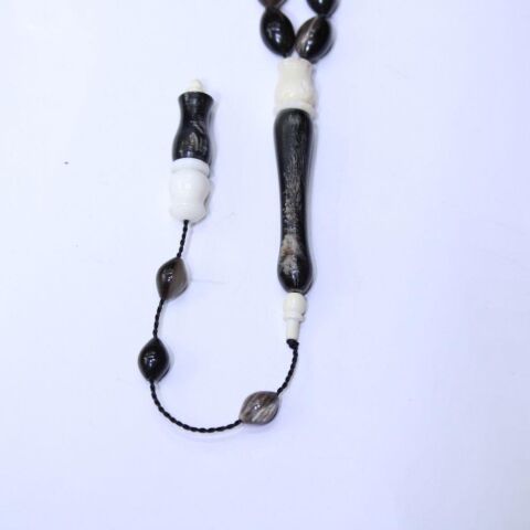 Bufalo Boynuzu Arpa Kesim Tespih  8*13 (mm)