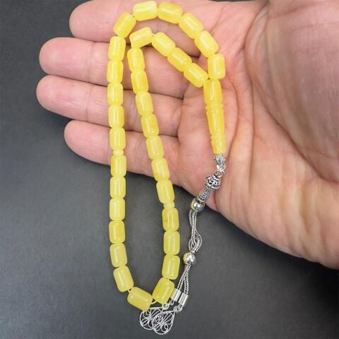 Kaliningrad Damla Kehribar Kapsül Tespih 6,5*9 (mm)