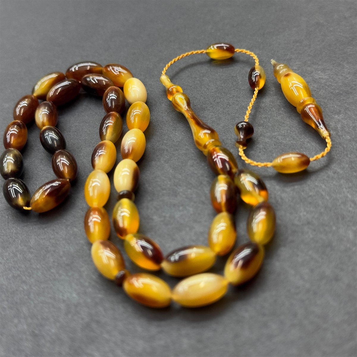 Usta İşi Şişirme Bağa Tespih 6*11 (mm)