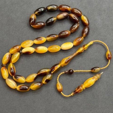 Usta İşi Şişirme Bağa Tespih 6*11 (mm)