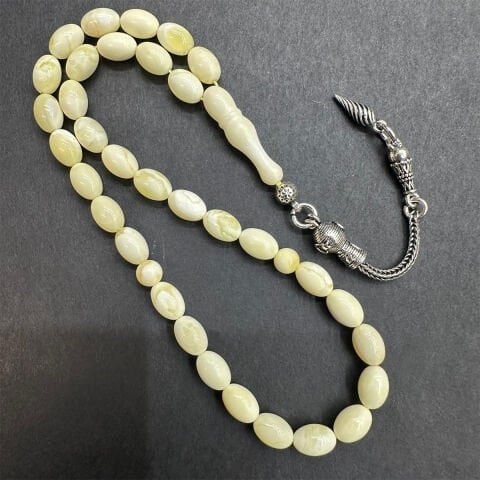 Akça Kaliningrad Damla Kehribar Tespih 5,5*8 (mm)-1