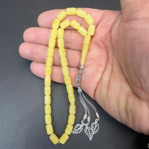 Kaliningrad Damla Kehribar Kapsül Tespih 6*9 (mm)