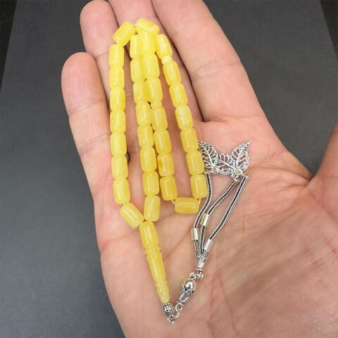 Kaliningrad Damla Kehribar Kapsül Tespih 6*9 (mm)