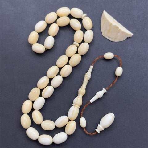 Usta İşi Balina Dişi Tespih 8,5*12 (mm)