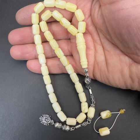 Akça Kaliningrad Damla Kehribar Kapsül Tespih 7*10 (mm)