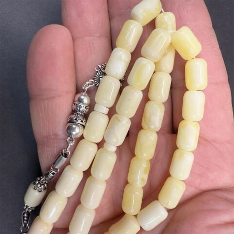 Akça Kaliningrad Damla Kehribar Kapsül Tespih 7*10 (mm)