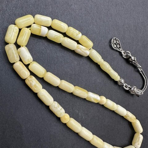 Akça Kaliningrad Damla Kehribar Kapsül Tespih 5*9 (mm)