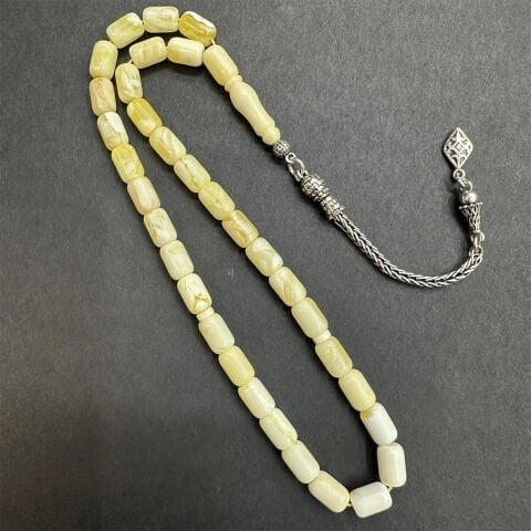 Akça Kaliningrad Damla Kehribar Kapsül Tespih 6*9 (mm)