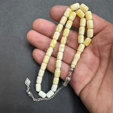 Akça Kaliningrad Damla Kehribar Kapsül Tespih 6*9 (mm)