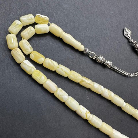 Akça Kaliningrad Damla Kehribar Kapsül Tespih 6*9 (mm)