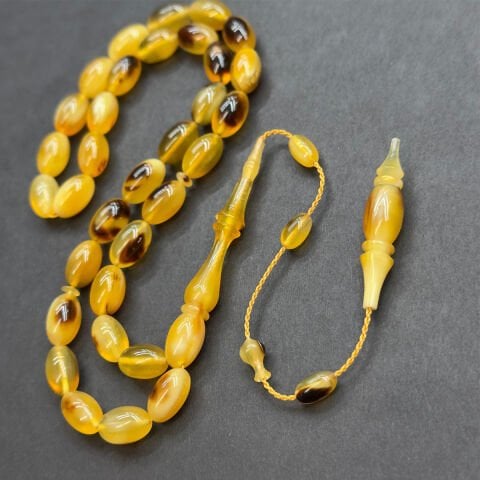 Usta İşi Palet Bağa Tespih 7*11 (mm)