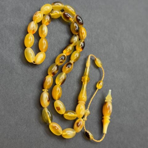 Usta İşi Palet Bağa Tespih 7*11 (mm)