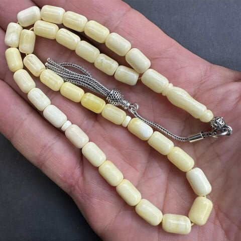 Akça Kaliningrad Damla Kehribar Kapsül Tespih 6*9,5 (mm)