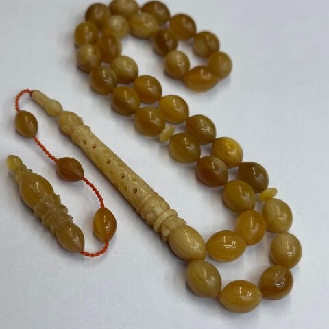 Usta İşi Koç Boynuzu Tespih 9*12 (mm)