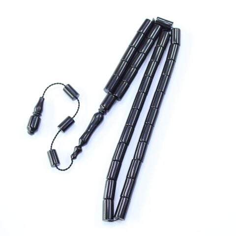 Usta İşi Oltu Taşı Kesme Model Tespih 7*12 (mm)