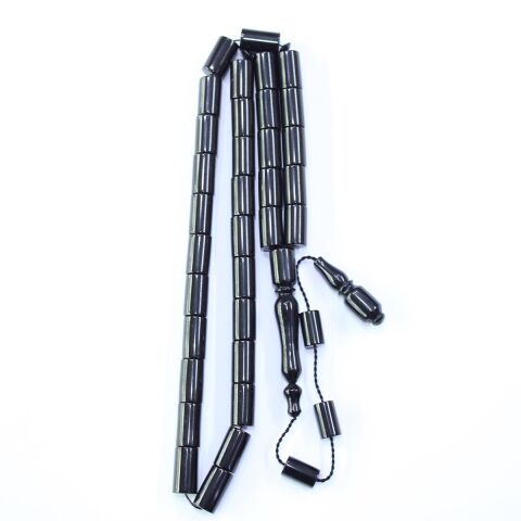 Usta İşi Oltu Taşı Kesme Model Tespih 7*12 (mm)