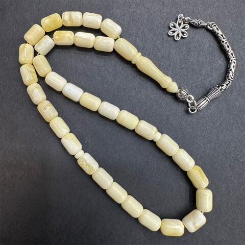 Akça Kaliningrad Damla Kehribar Kapsül Tespih 6,5*9,5 (mm)