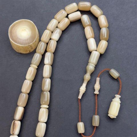 Usta İşi Yak Boynuzu Tespih 8,5*12,5 (mm)