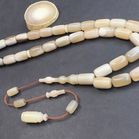 Usta İşi Yak Boynuzu Tespih 8,5*12,5 (mm)