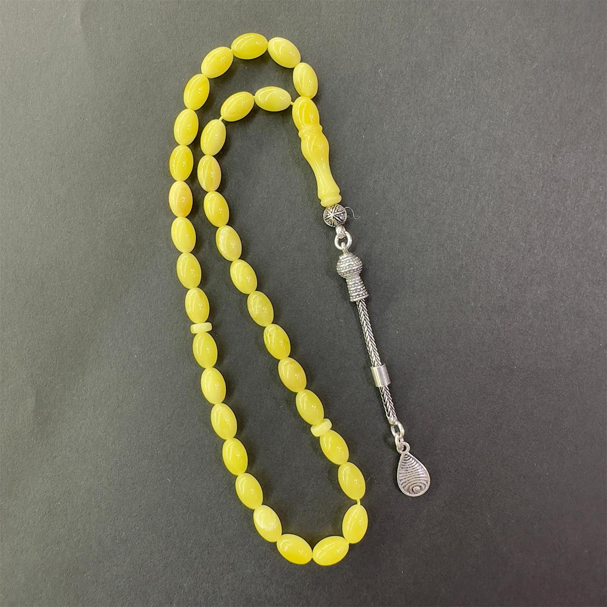 Kaliningrad Damla Kehribar Beyzi Model Tespih 5*8 (mm)