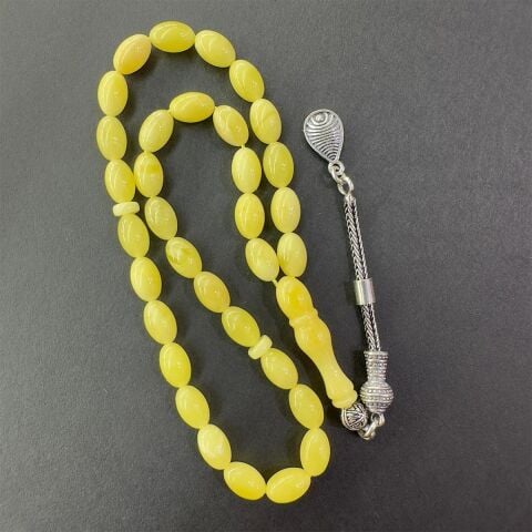 Kaliningrad Damla Kehribar Beyzi Model Tespih 5*8 (mm)