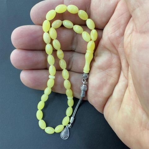 Kaliningrad Damla Kehribar Beyzi Model Tespih 5*8 (mm)