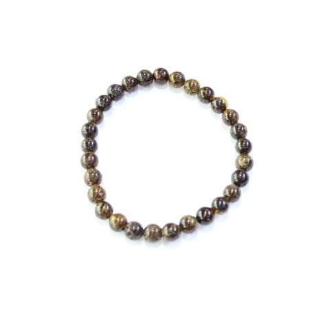 Fosilli Ukrayna Damla Kehribar Bileklik 4,5 (gr)