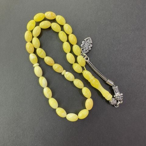 Kaliningrad Damla Kehribar Beyzi Model Tespih 5:8 (mm)