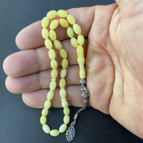 Kaliningrad Damla Kehribar Beyzi Model Tespih 5:8 (mm)