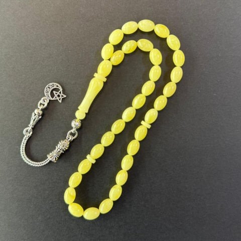 Kaliningrad Damla Kehribar Tespih 5,5*8 (mm)-1