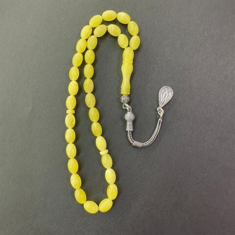 Kaliningrad Damla Kehribar Beyzi Tespih 5.5*8 (mm)