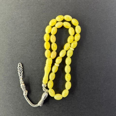 Kaliningrad Damla Kehribar Tespih 5,5*8 (mm)-2