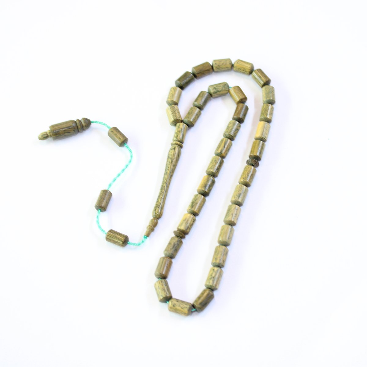 Yeşil Pelesenk Tespih Kesme Model 5,5*9,5 (mm)