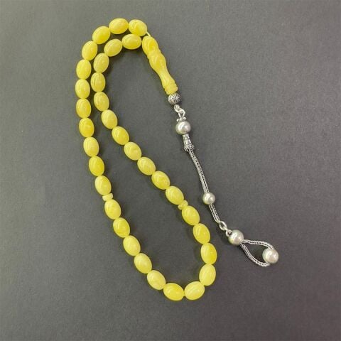 Kaliningrad Damla Kehribar Beyzi Tespih 5,8*8 (mm)