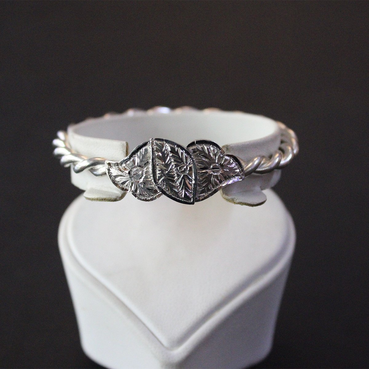 Gümüş El Yapımı Erzurum Burma Bilezik-1