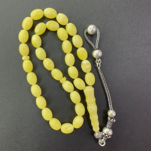 Kaliningrad Damla Kehribar Beyzi Tespih 5.8*8 (mm)