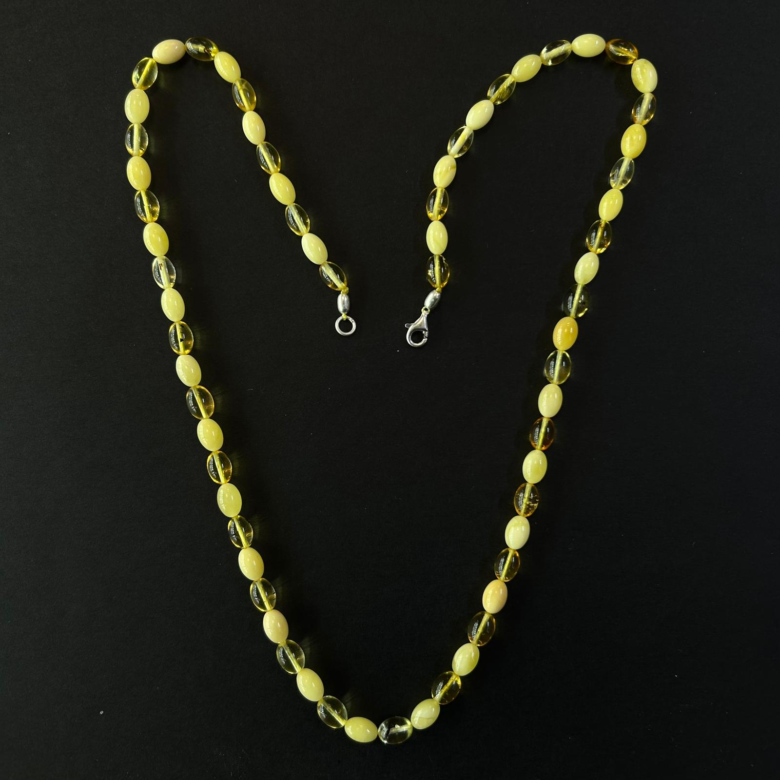 Kaliningrad Damla Kehribar Kolye Beyzi Model 9 (gr)