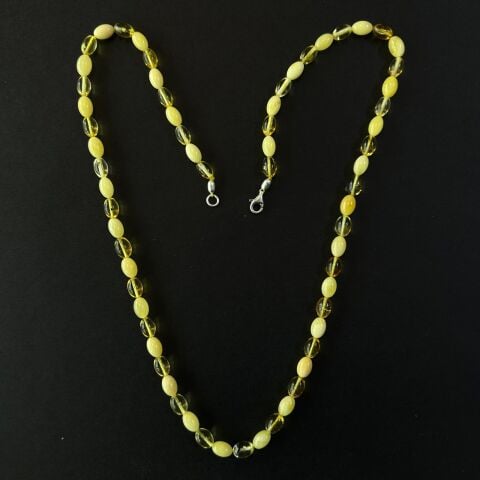 Kaliningrad Damla Kehribar Kolye Beyzi Model 9 (gr)