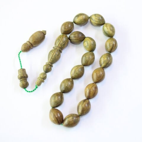 Maskot Yeşil Pelesenk Tespih 11,5*15,5 (mm)