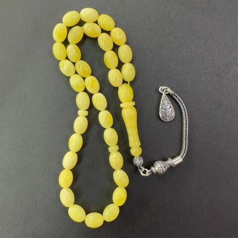 Kaliningrad Damla Kehribar Beyzi Tespih 5,9*8 (mm)