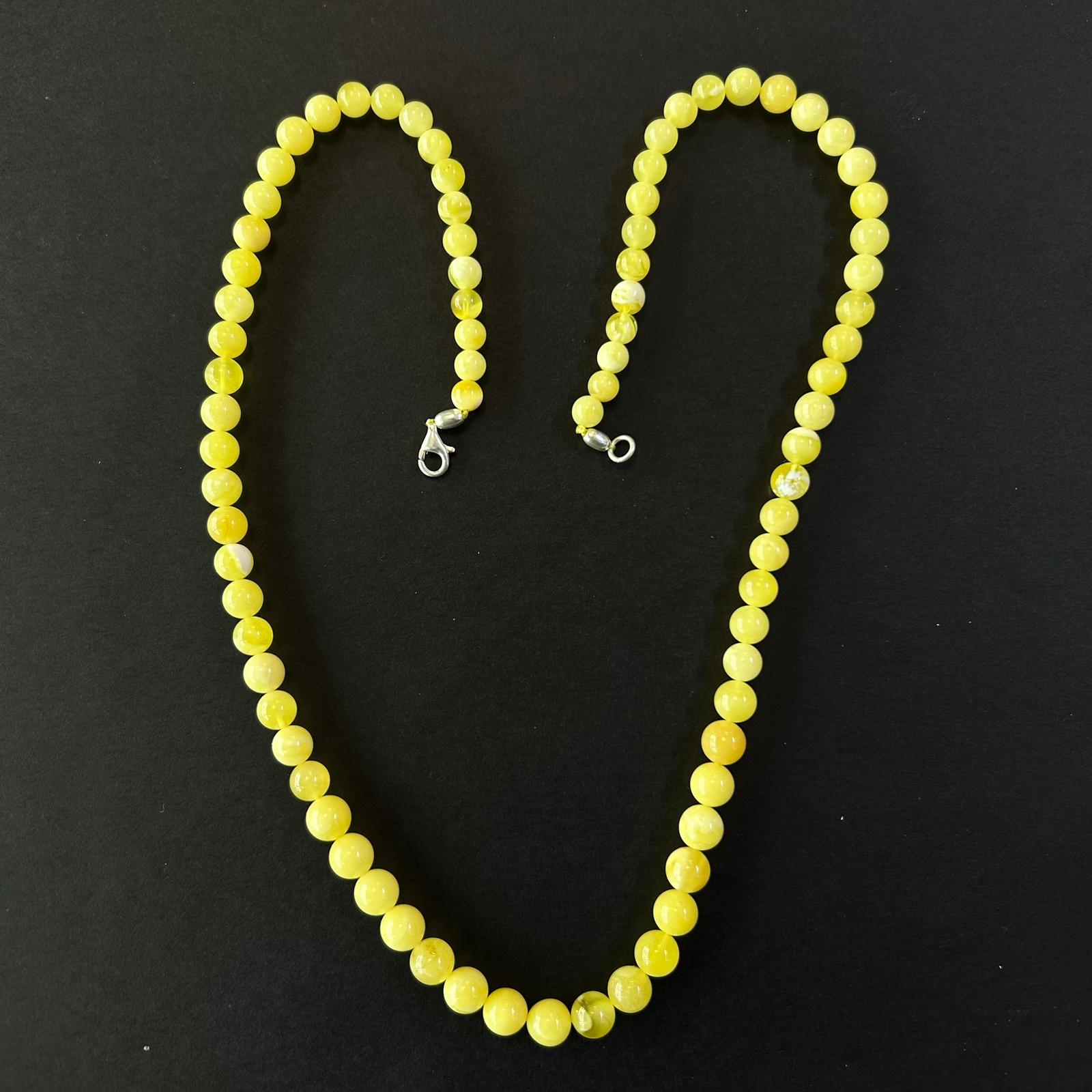 Kaliningrad Damla Kehribar Kolye Süzme Model 5*7 (mm)